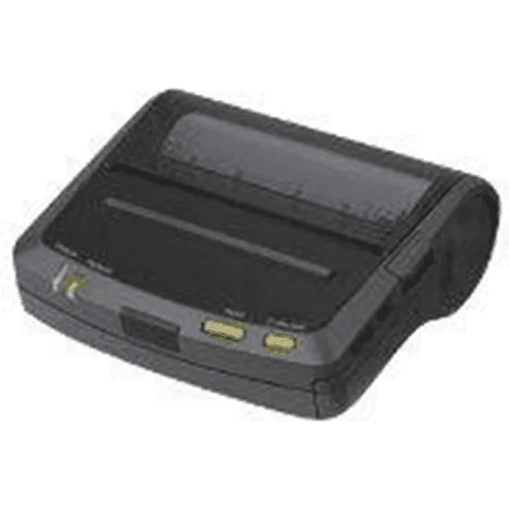Seiko DPU-S445-01C, Etikettendrucker mit 90 mm/Sekunde Druckgeschwindigkeit, USB und IrDA Anschluss, schwarz