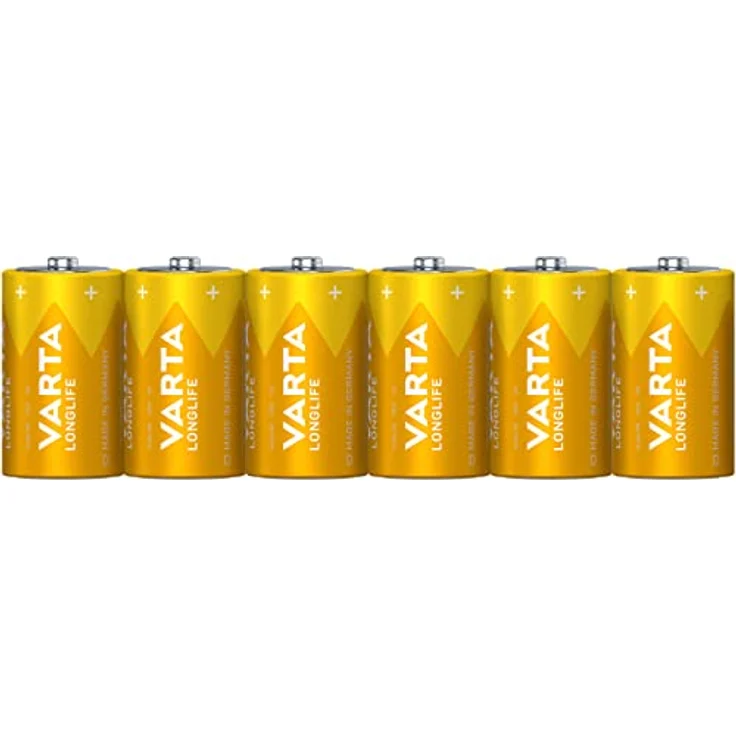 VARTA Longlife Batterie D Mono Alkaline Batterien LR20, 6er Pack – Bild 2