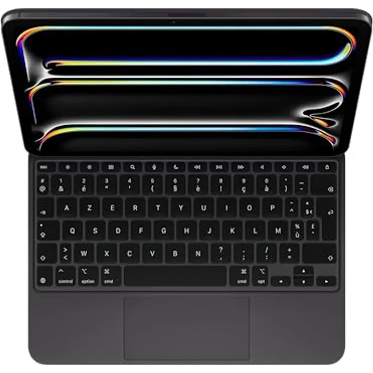 Apple Magic Keyboard - AZERTY - Französisch - Trackpad - Scherenschalter - 1 mm - USB‑C Anschluss - Aluminium – Bild 5