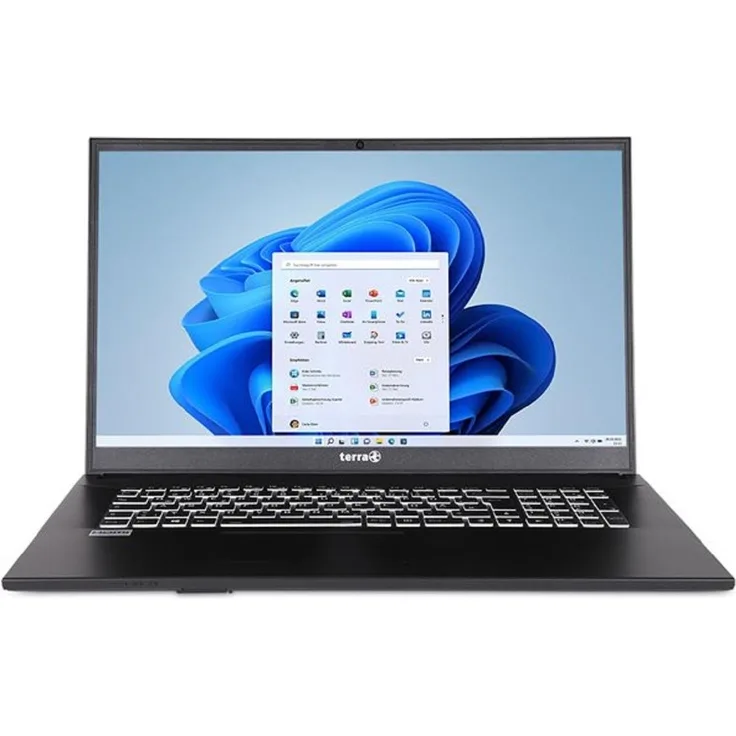Wortmann TERRA MOBILE 1716R, Notebook mit Intel Core i5-1334U, 17,3" Full HD, 16 GB RAM, 500 GB SSD, Grau