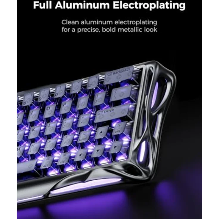 GravaStar Mercury V60 Pro - HE Gaming Keyboard mit RGB-Hintergrundbeleuchtung, schwarz – Bild 4