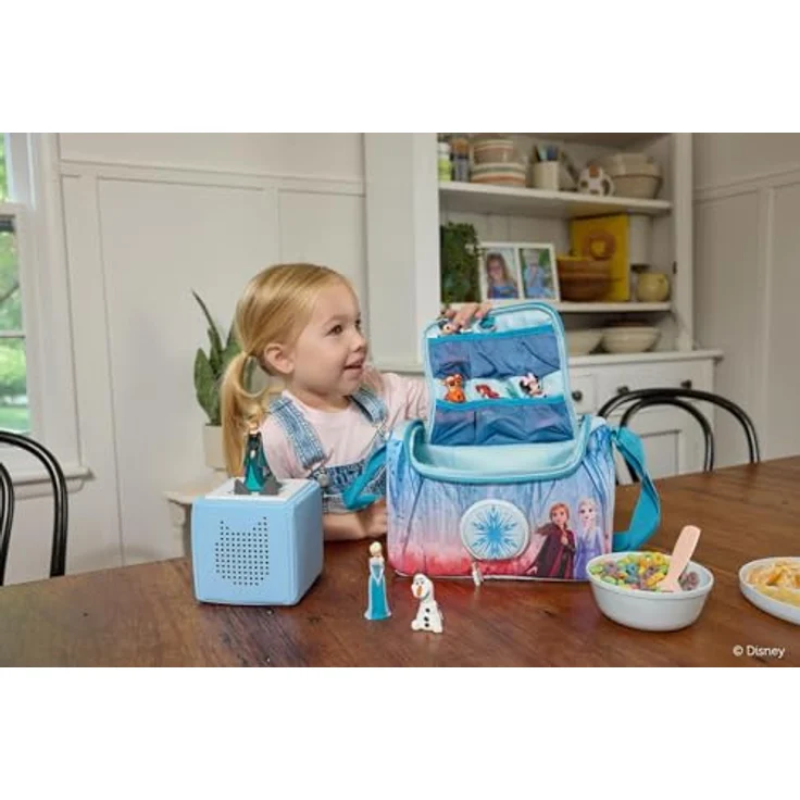 tonies HörSpiel-Transporter "Die Eiskönigin", Schutz für Konsolen aus 100% recyceltem PET, 19x28x13 cm, ca. 262g – Bild 8