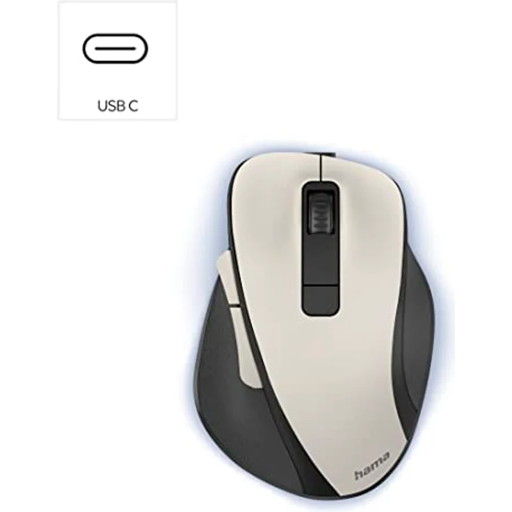Hama MW-500 Recharge Maus rechts RF Wireless Optisch 1600 DPI (00173036) – Bild 3