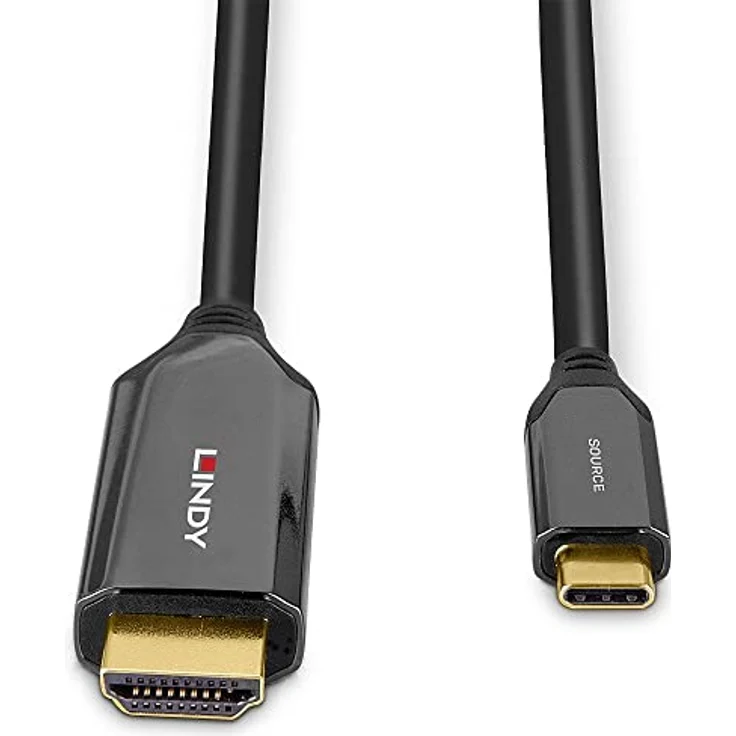 LINDY USB Typ C auf HDMI 8K60 Adapterkabel, 2 m, Plug-and-Play, 7680 x 4320 @ 60 Hz – Bild 4