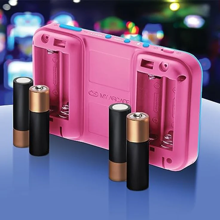 My Arcade Pocket Player Ms PacMan Portable, 2.75” Farbdisplay, ergonomisches Design, USB-C und Batteriebetrieb – Bild 4