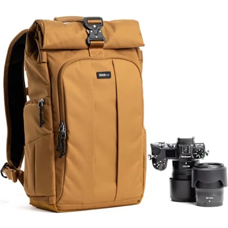 Think Tank FocusPoint 22L Ora Dorata, Fotorucksack mit 23 l Volumen, Kameratasche in Orange – Bild 1