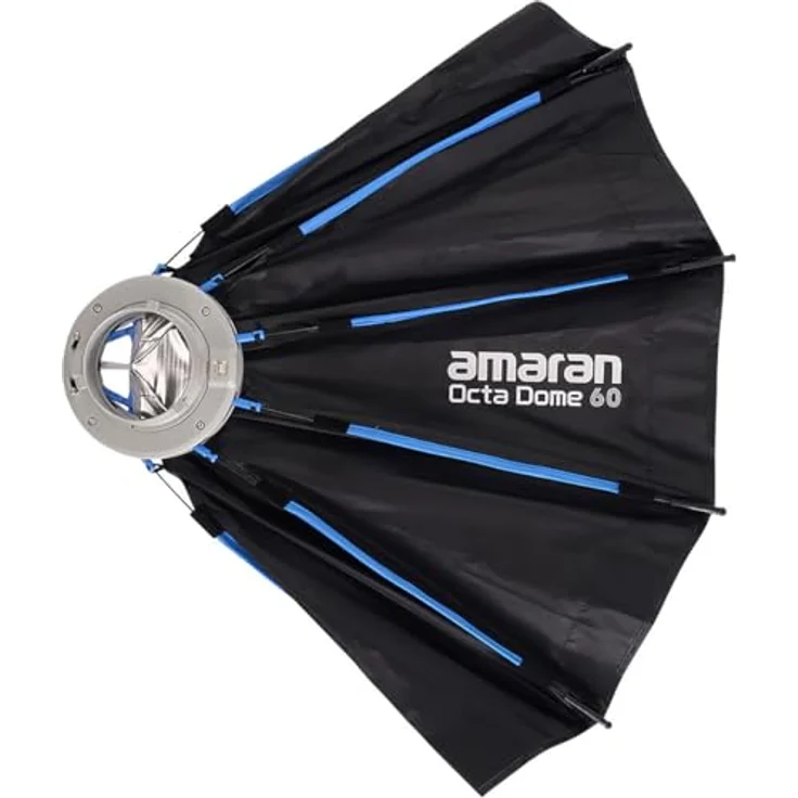 Amaran Octa Dome 60, achteckige Bowens Mount Softbox für weiches Licht, kompatibel mit Leuchten bis 300 Watt – Bild 9