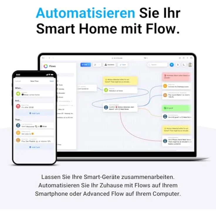 Homey Pro mini, Smart Home Hub für Hausautomatisierung mit Zigbee, Ethernet, Matter und Thread, kompatibel mit Apple Siri, Amazon Alexa und Google Home – Bild 5
