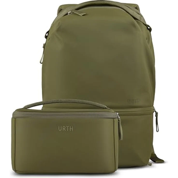 Urth Arkose 20L Backpack mit Kameraeinsatz, praktische Kameratasche für Fotografie, Grün – Bild 1