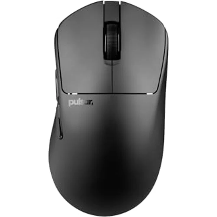 Pulsar Gaming Gears X3 Crazylight, kabellose Gaming-Maus, ultraleicht 43 g, Hybrid-ergonomisch, 32000 DPI, 750 IPS, XS-1-Sensor, 8K-kompatibel, Jet Black – Bild 1
