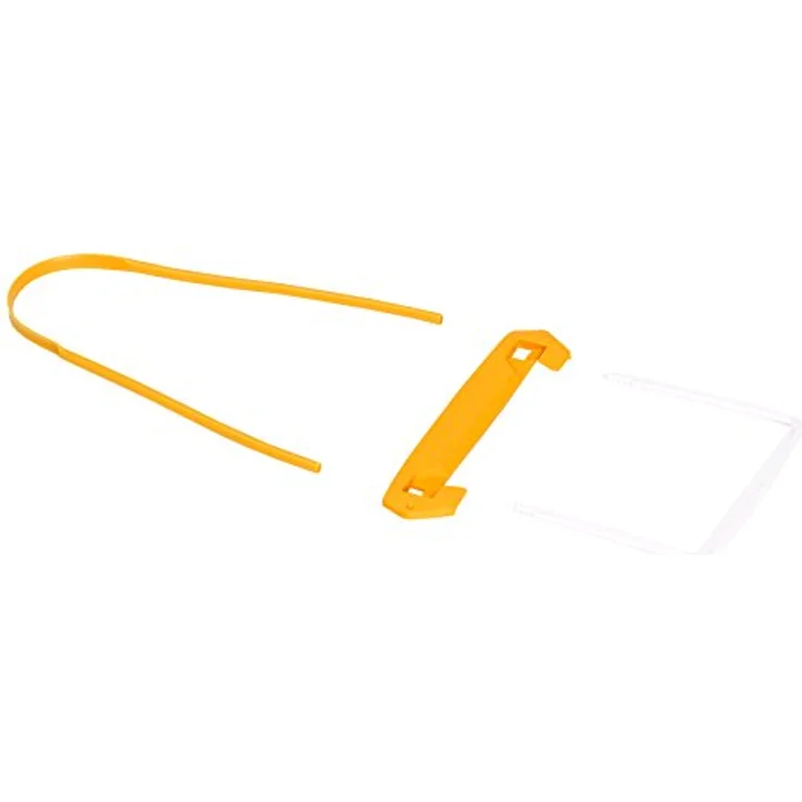 Bankers Box® Aktenordner, Archivclip Tube Clip, weiß/gelb, 100 Stück – Bild 2