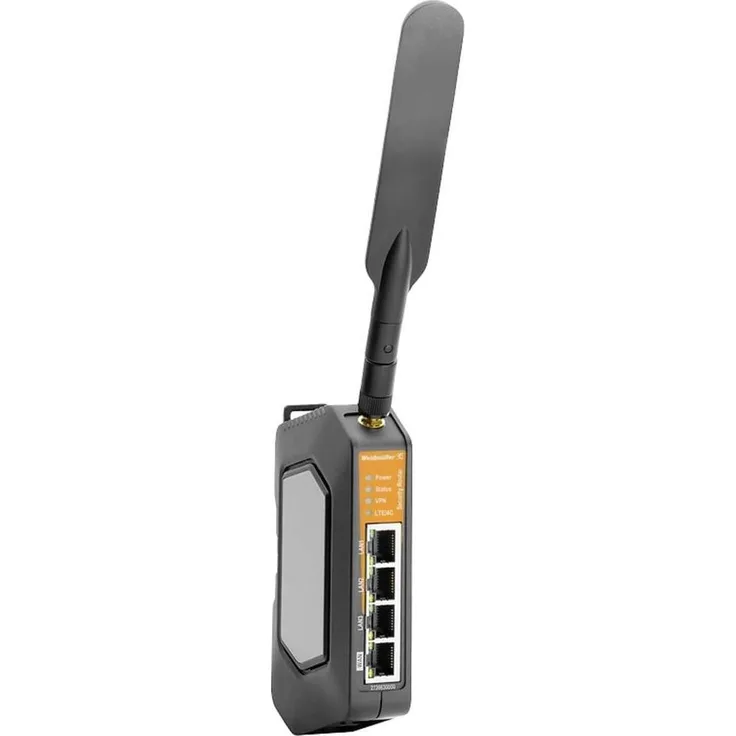 Weidmüller IE-SR-4TX-LTE/4G-USE, Industrieller Router mit VPN-Technologie und integrierter Firewall