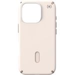 Speck Presidio2 Pro, Smartphone Hülle mit ClickLock-Technologie, MagSafe-kompatibel, antimikrobieller Schutz, 4m Fallschutz, Weiss für Apple iPhone 16 Pro