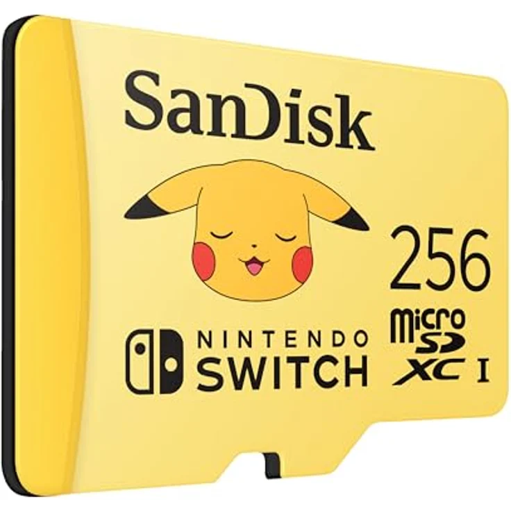 SanDisk microSDXC-Karte Pokémon-Edition Pikachu, 256 GB - Lizenziert für Nintendo Switch – Bild 3