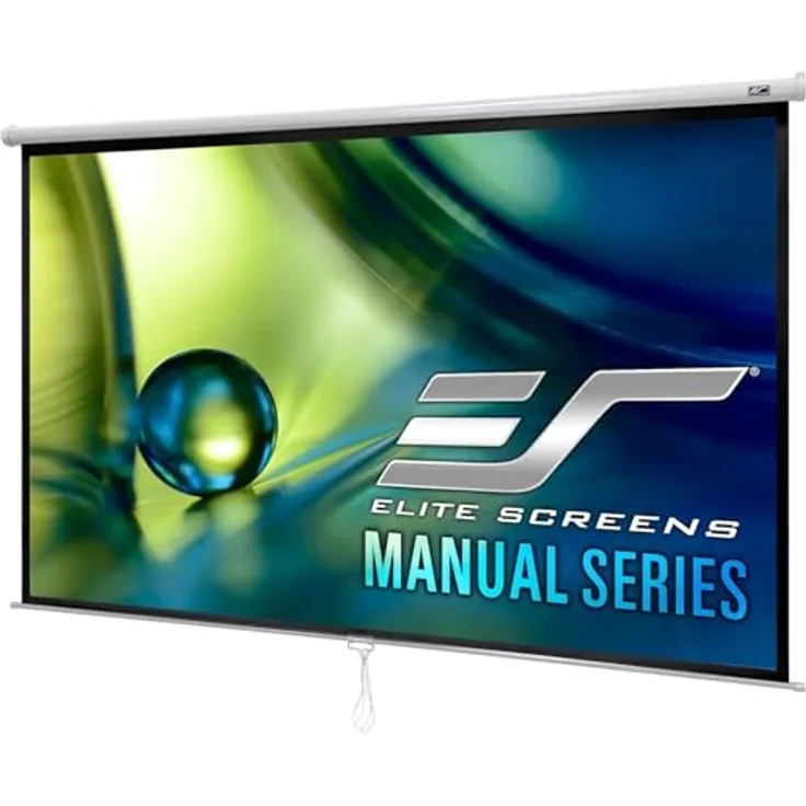 Elite Screens Manual M80NWV Rollo Leinwand 162,6cm x 121,9cm (BxH) 4:3 M80NWV