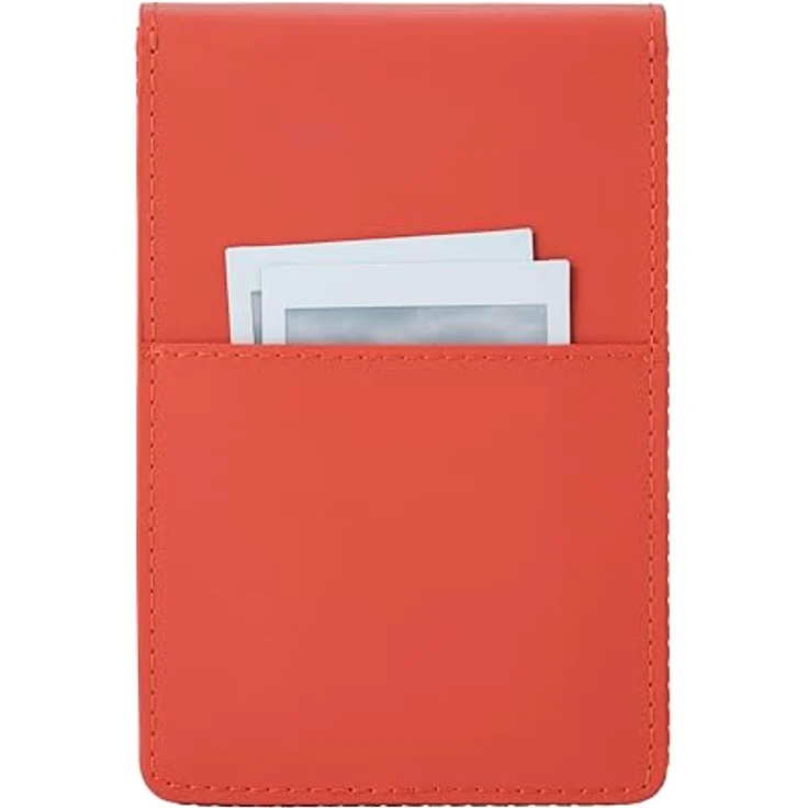 FUJIFILM instax mini Link+™ Printer Case, Orange, Tasche mit Leinenstruktur und Aufklappdeckel für den optimalen Transport – Bild 4