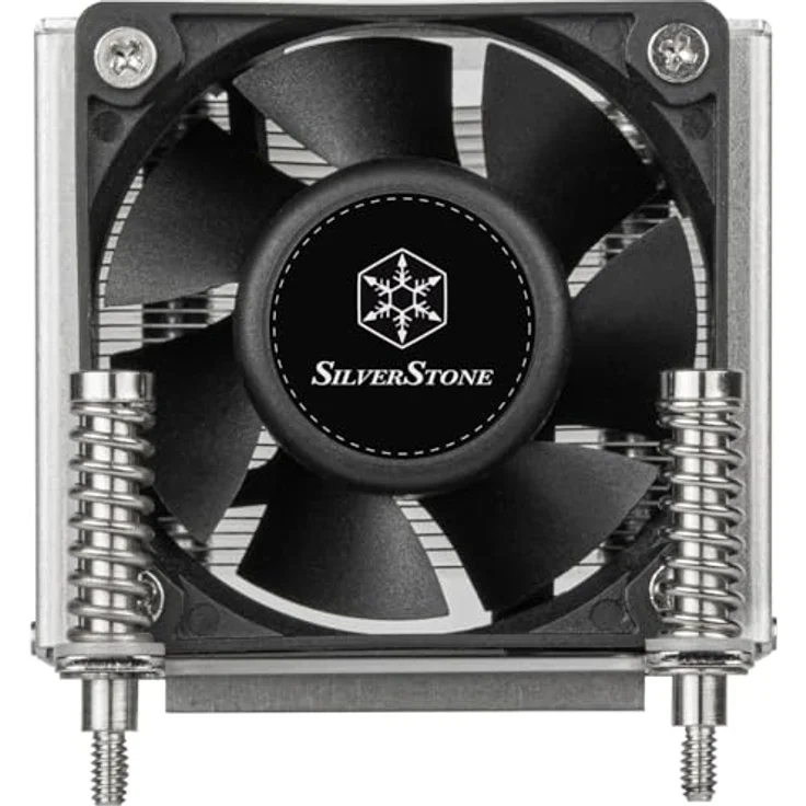 Silverstone SST-AR09-AM4 CPU Kühler für 2U Server - AMD AM4, Effizientes 2HE-Serverkühlungssystem, Kupfer-Heatpipes, PWM-Lüfter – Bild 2
