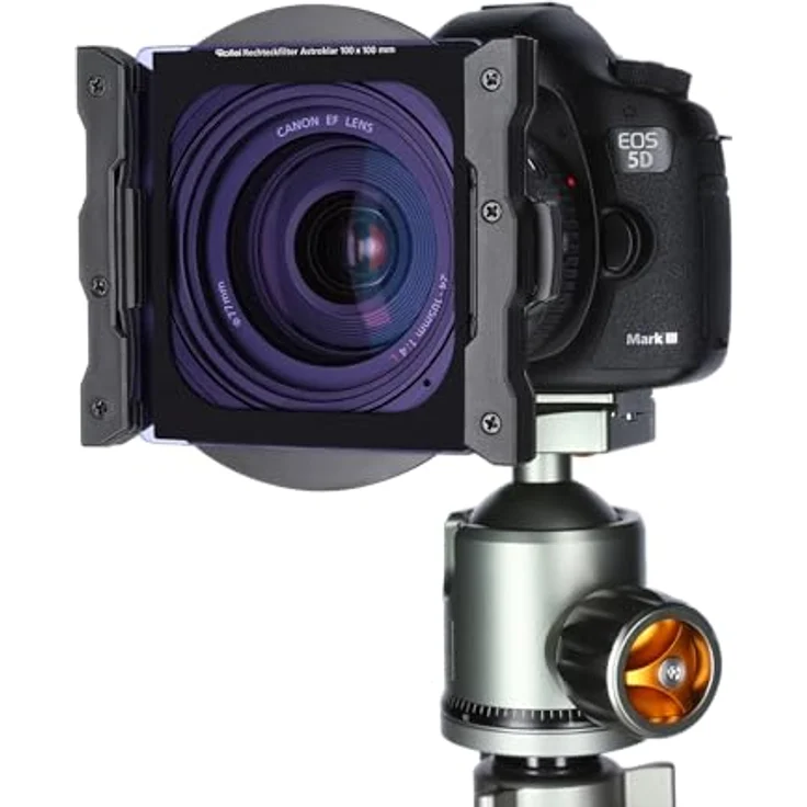 Rollei Astroklar Nachtlicht Light Pollution Filter – 100mm Rechteckfilter Stadtlicht-Filter für Nachtaufnahmen, Astro-Fotografie der Milchstraße – Bild 3
