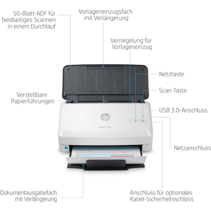 HP ScanJet Pro 2000s2, 6FW06A#B19 – Bild 4