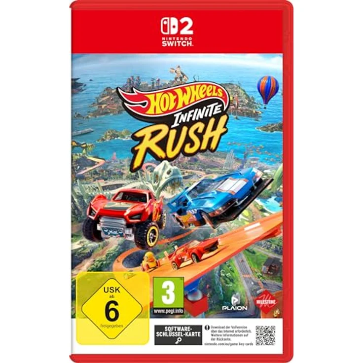 MILESTONE Hot Wheels Infinite Rush - Racing-Spiel für Nintendo Switch 2 mit 150+ Fahrzeugen, vier Inseln und Track Builder – Bild 1