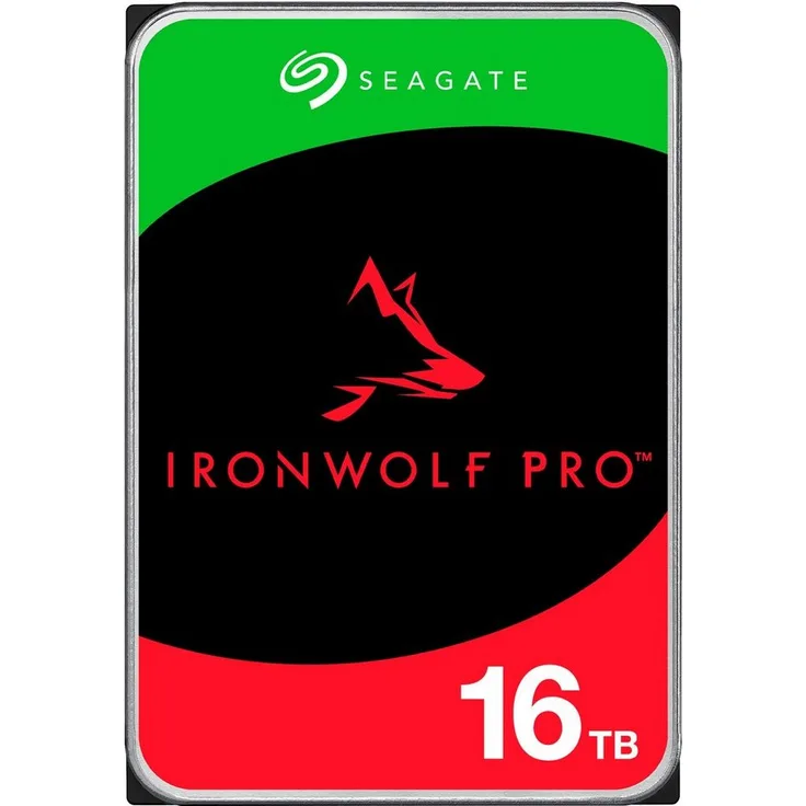 Seagate IronWolf Pro NAS 16 TB CMR, SATA 6 Gb/s 3.5" interne HDD-Festplatte