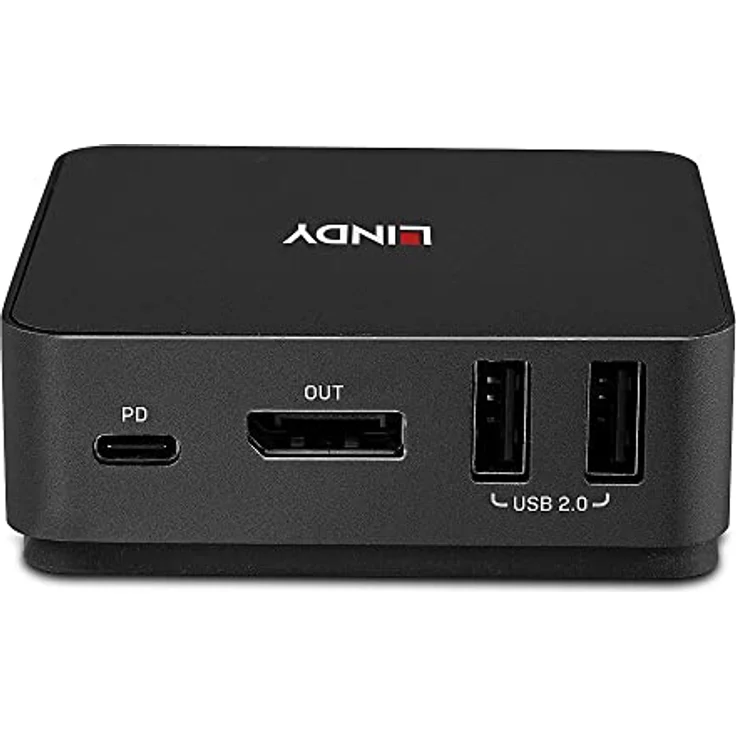 LINDY 2 Port Type C, DisplayPort 1.2 KVM Switch – Bild 3
