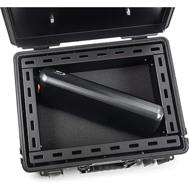 B+W B&W battery.case 908.8 (6000er Case), Kameratasche, Schwarz - Sicherer Transport für Lithium-Akkus mit Aktiv-Kohle-Filter – Bild 5