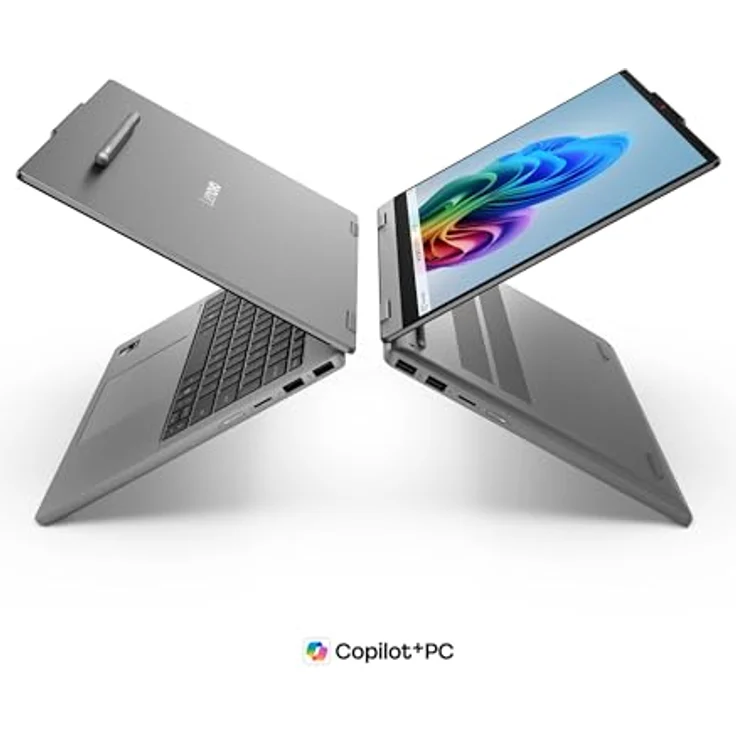Lenovo IdeaPad 5 2-in-1 14Q8Y11, Copilot+ PC mit 14" OLED Touchscreen, Qualcomm Snapdragon X2 Plus, 16 GB RAM, 512 GB SSD, Luna Gray, Deutsch – Bild 26