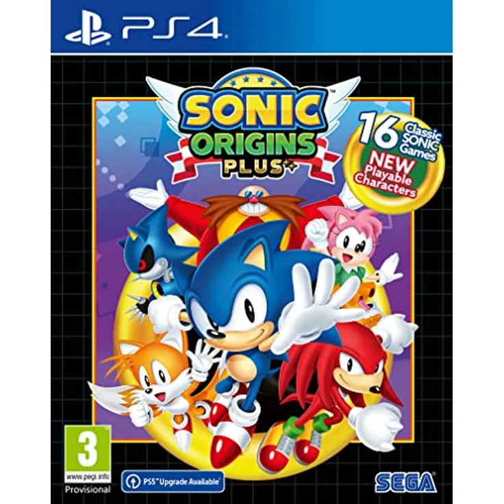 SEGA Sonic Origins Plus (PlayStation 4), Flexible Gestaltung, Hochwertige Materialien, Zubehör – Bild 1