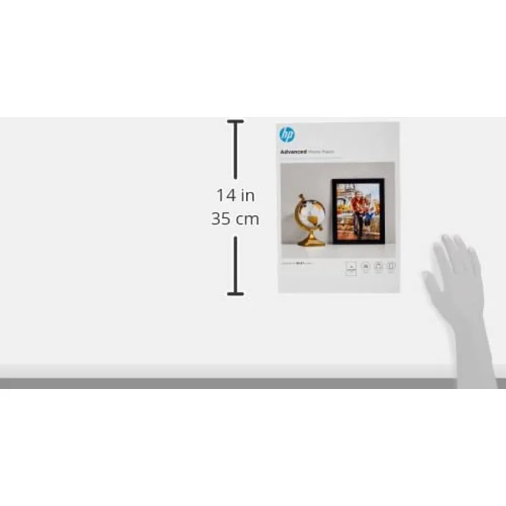 HP Q5456A Advanced Glossy Fotopapier 250g-m² A4 25 Blatt, weiß - Preisvergleich – Bild 6