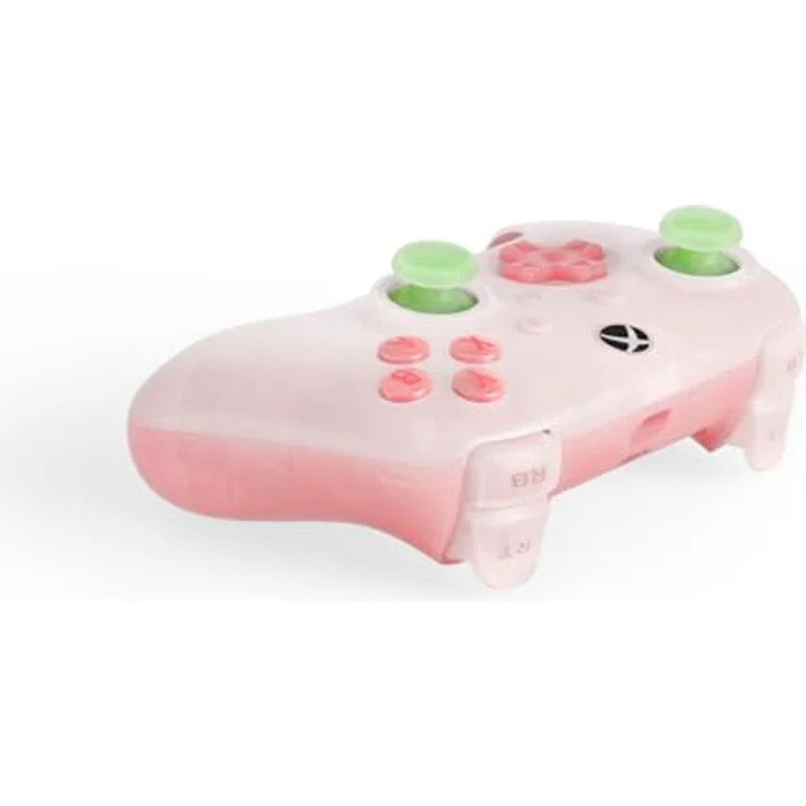 8bitdo Ultimate Mini Wired Xbox Pad Clear Pink, Gaming Controller für Xbox Series S, kabelgebunden, ergonomisches Design, pink – Bild 2