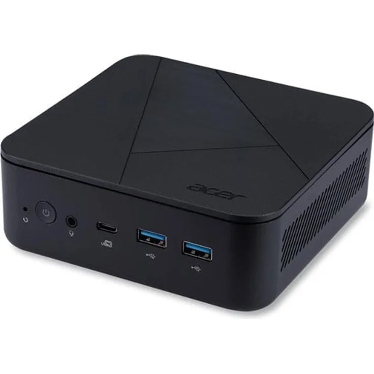 Acer Veriton NUC VN1502G-U1H5U, Barebone Mini-PC mit Core Ultra 5 125H, 1.2 GHz, 0 GB RAM, Intel Arc Graphics, WLAN 802.11ax, Bluetooth, Schwarz