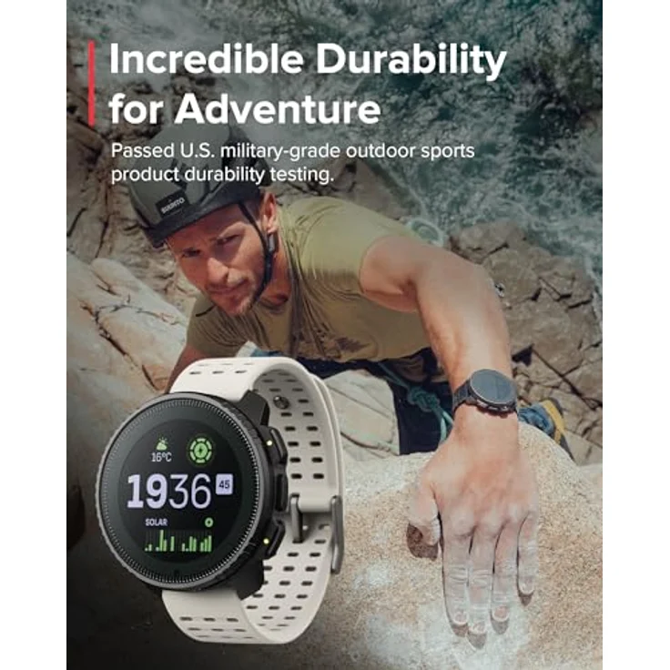 Suunto Vertical Smartwatch (1,4 Zoll), Beste Akkulaufzeit und Genauigkeit – Bild 5