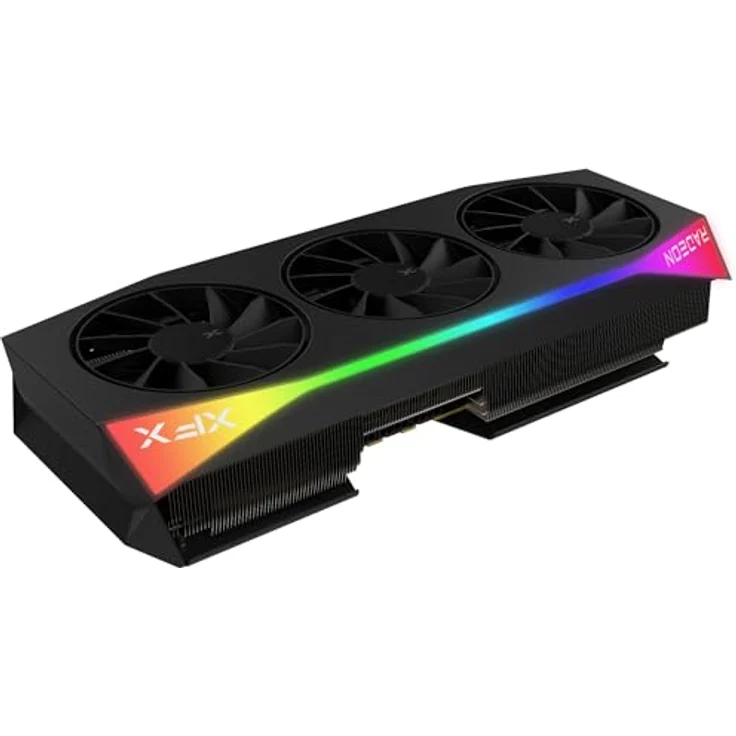 XFX Mercury AMD Radeon RX 9070XT OC Gaming Edition mit RGB 16GB GDDR6, HDMI 3xDP, AMD RDNA™ 4 (RX-97TRGBBB9) – Bild 5