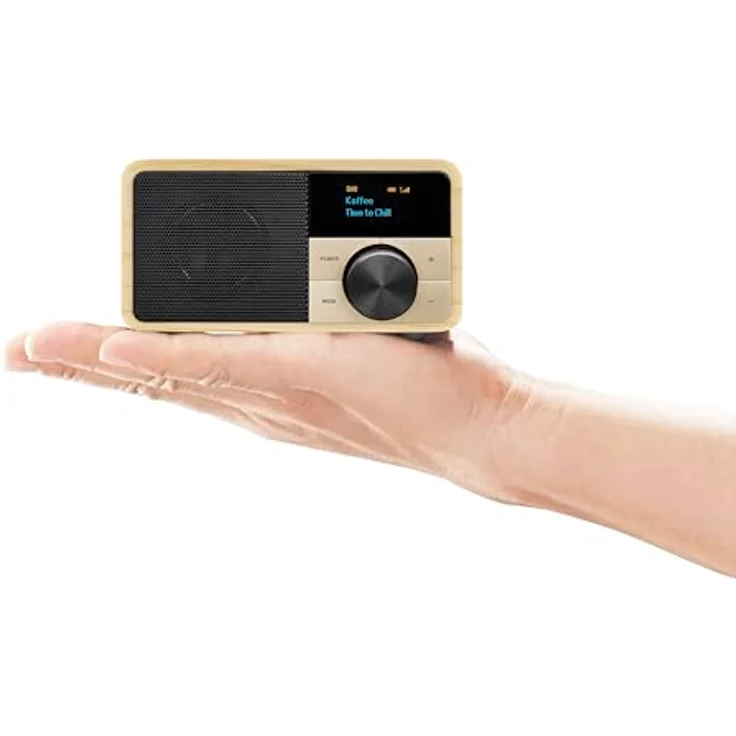 Sangean Genuine Mini DDR-7 DAB+ Tischradio AUX, Bluetooth®, UKW Holz (A500429) – Bild 5