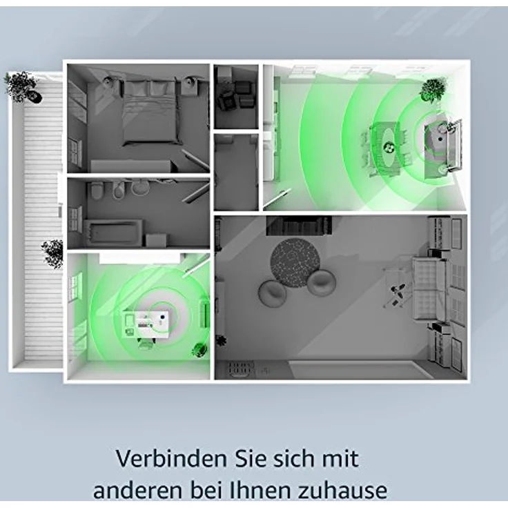 Amazon Echo 2. Generation Sprachassistent Sandstein – Bild 4