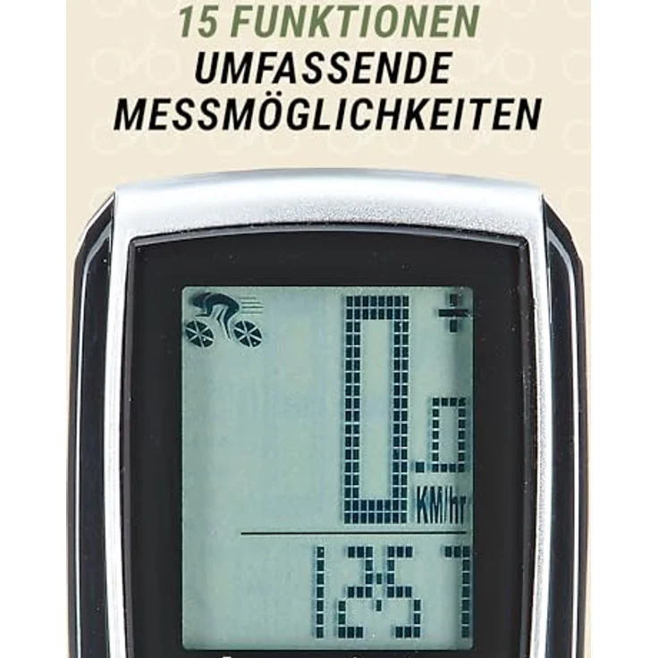 PROPHETE Fahrrad-Computer 15 Funktionen – Bild 3