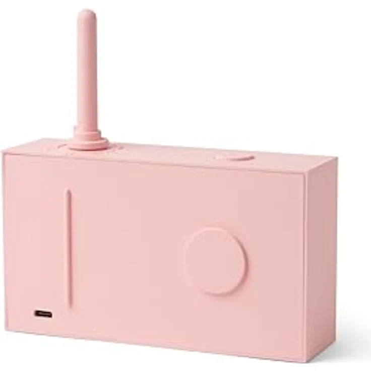 Lexon TYKHO 3, Tragbarer Bluetooth-Lautsprecher und FM-Radio, spritzwassergeschützt, mit wiederaufladbarem Akku, Rosa – Bild 4