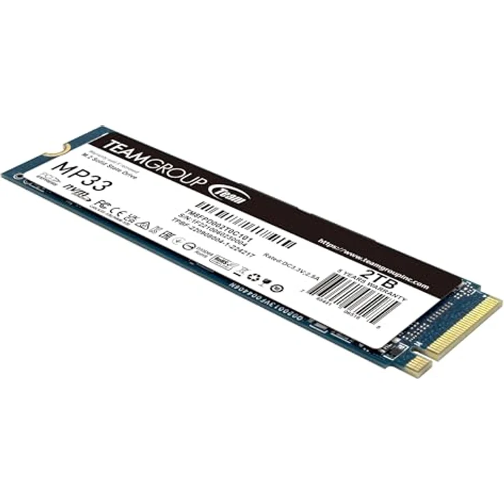 Team Group MP33 PRO M.2 2000 GB PCI Express 3.0 NVMe (TM8FPD002T0C101) – Bild 2