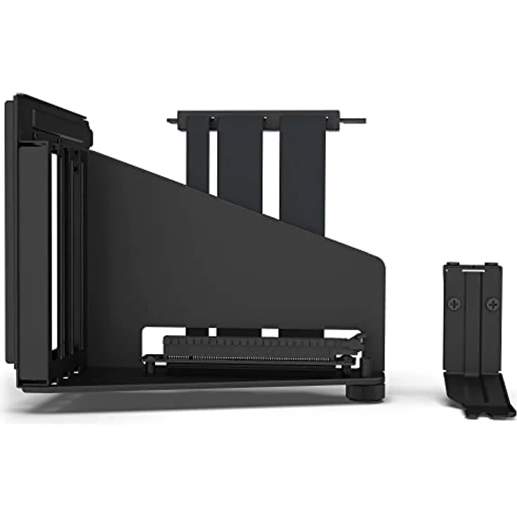 NZXT Vertikales GPU-Montage-Kit AB-RH175-B1, stabile Stahlhalterung mit 175 mm PCIe 4.0x16 Riser-Kabel, Schwarz – Bild 2