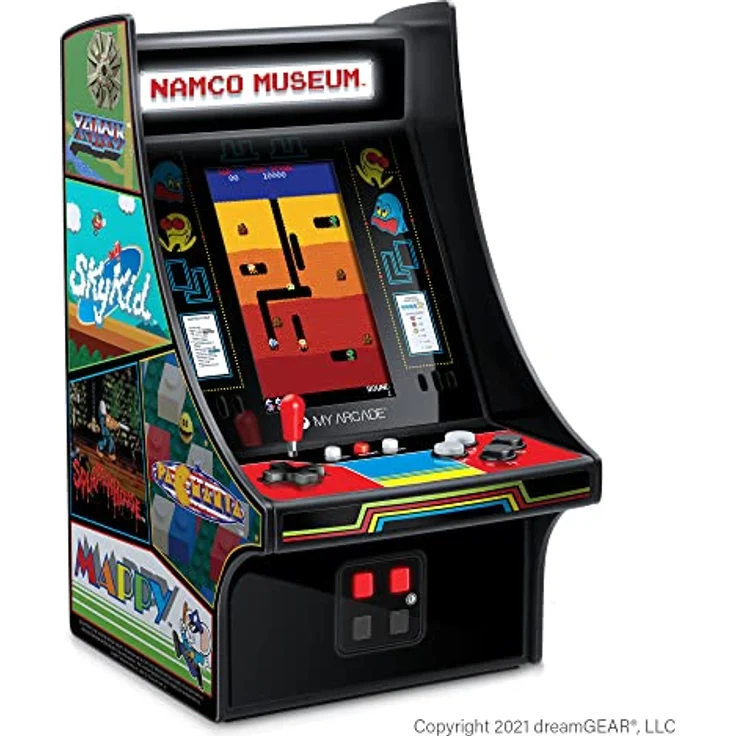 My Arcade MINI PLAYER 10", BANDAI NAMCO™ MUSEUM HITS mit 20 klassischen Spielen – Bild 2