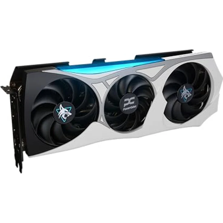 Powercolor Radeon RX 9070 XT Hellhound REVA, Grafikkarte mit 16GB GDDR6-VRAM, 3 Lüfter-Kühlsystem, HDMI 2.1 und DisplayPort 2.1 – Bild 3