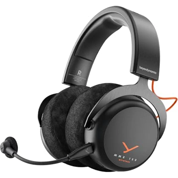 BEYERDYNAMIC MMX 150, Over-ear Gaming Headset, Bluetooth 5.3, 50 Stunden Akkulaufzeit, Schwarz – Bild 1