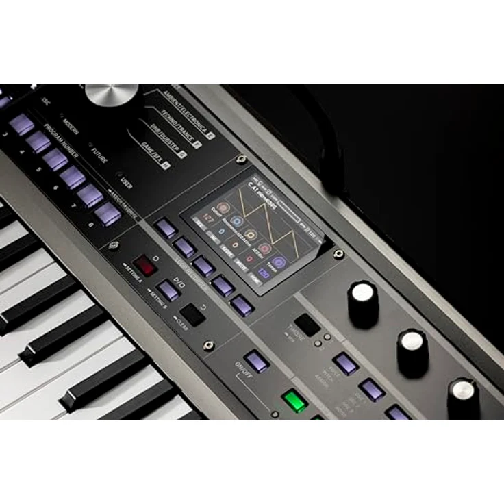 Korg micro2, Digital-Synthesizer mit 3 Oszillatoren, 8 Stimmen, 256 Presets und 2,8“ Farbdisplay – Bild 5