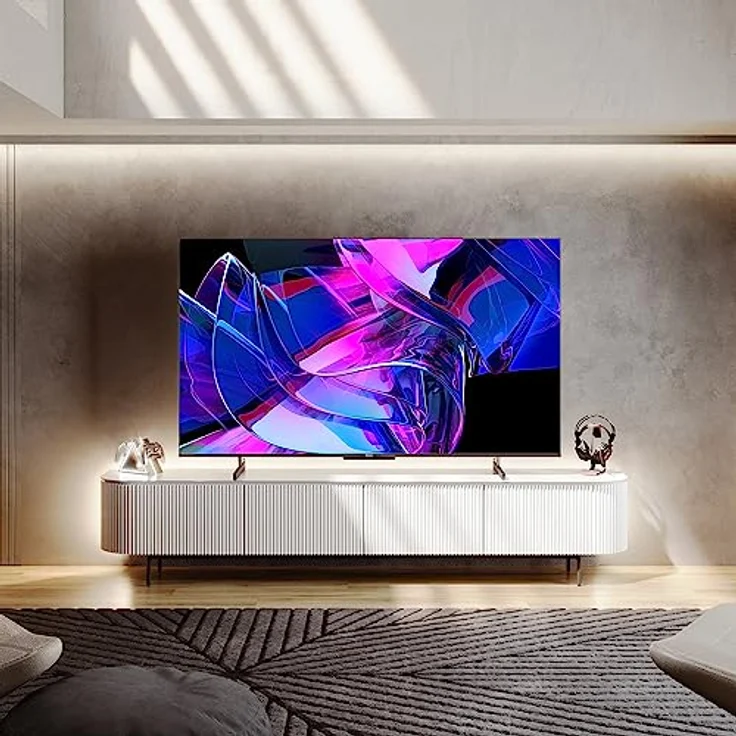 Hisense 75U7KQ 189cm (75 Zoll) Fernseher, 4K Mini LED ULED HDR Smart TV, Quantum Dot, 120Hz, HDMI 2.1, Game Mode Pro, Dolby Vision IQ & Atmos, Bluetooth, Alexa Built-in, Anthrazit [2023] – Bild 4