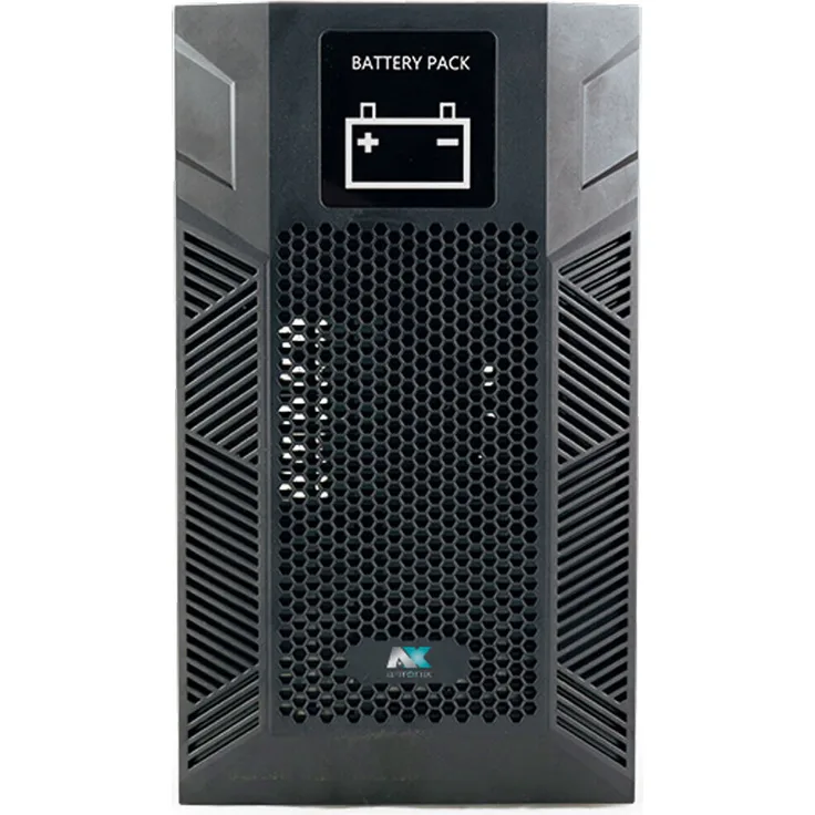 a-TroniX USV Batterie Erweiterung Tower 3kVA, optionale Akkukapazität, ergonomisches Design