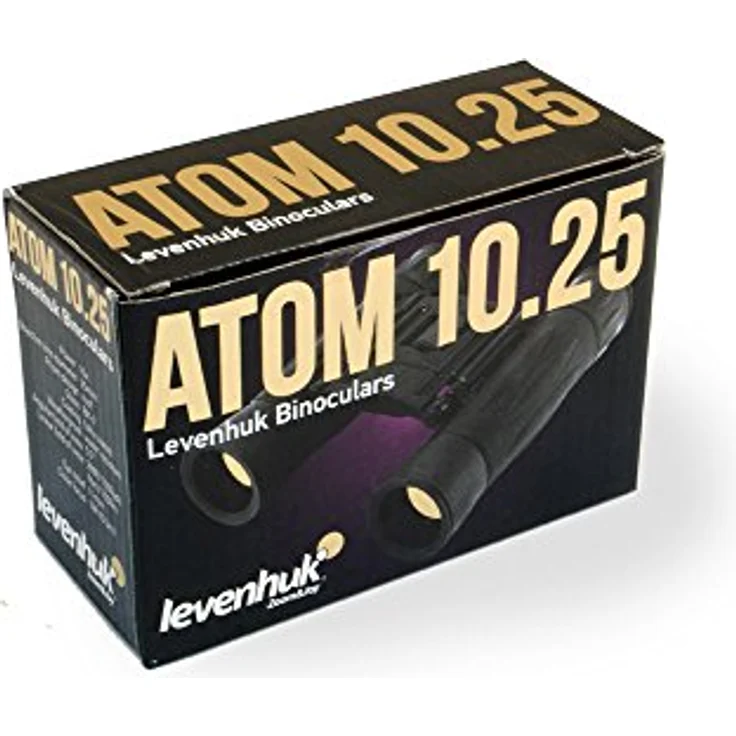 Levenhuk Atom 10x25, Kompaktes Fernglas mit Dachprisma-Design und vollflächiger Optikvergütung – Bild 6