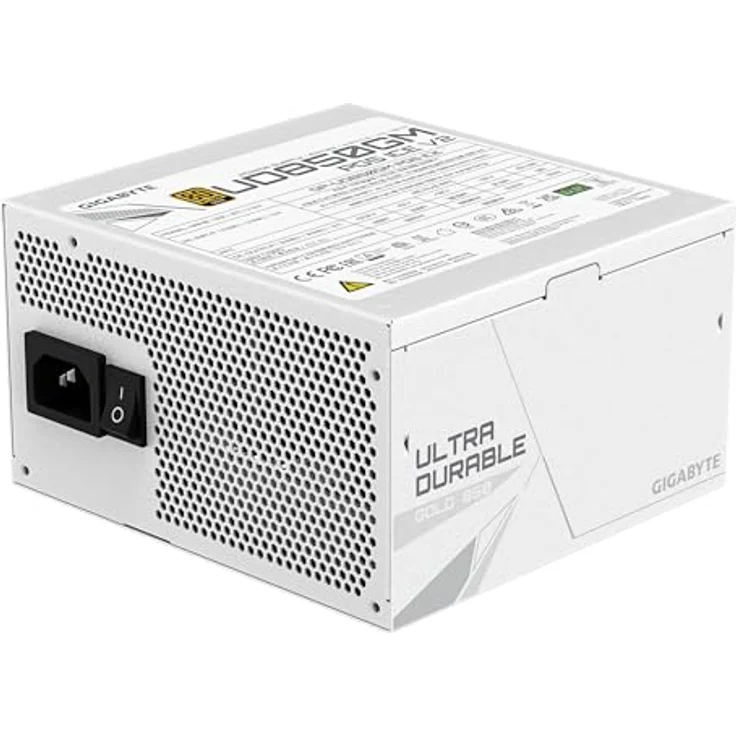 Gigabyte GP-UD850GM PG5 ICE, 850W ATX 3.1 Netzteil mit 80 PLUS Gold-Zertifizierung, vollmodular, Weiss – Bild 4