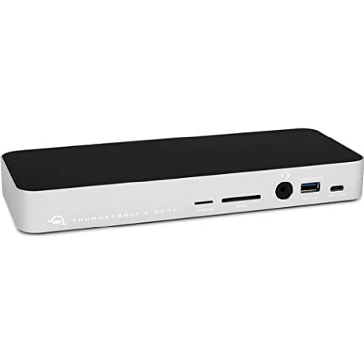 OWC 14-Port Thunderbolt 3 Dock mit Kabel, kompatibel mit Windows PC und Mac, Silber, (OWCTB3DK14PSL) – Bild 2