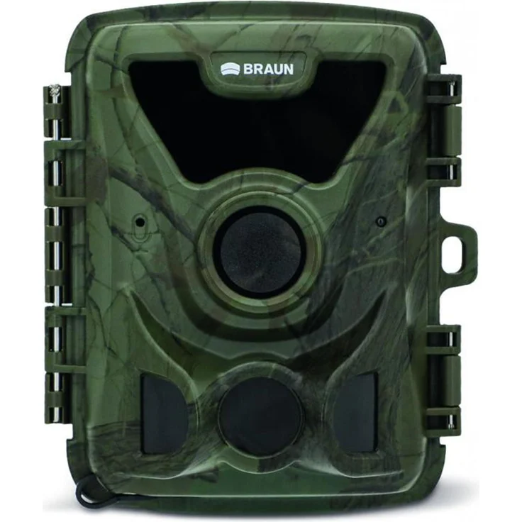 Braun Photo Scouting Cam Black200A Mini, Wildkamera mit 20 MP und Full HD Videoauflösung, Schwarz